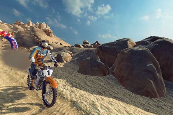 P’arte de lo que puedes disfrutar en Dirt Bike Unchained. (Foto: Red Bull).