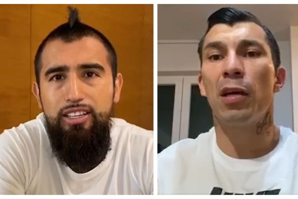 Arturo Vidal y Gary Medel lanzaron una campaña para ayudar a la Cruz Roja chilena en la crisis del Covid-19