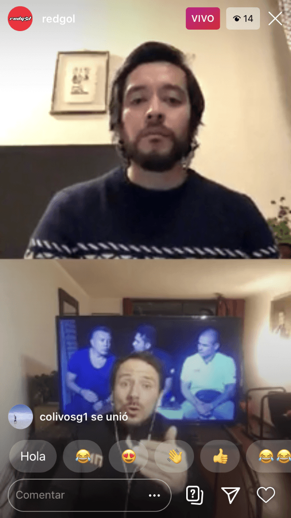 Gonzalo Egas conversando con RedGol.