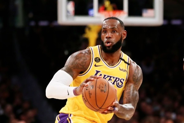 James es la figura de los Lakers - Getty
