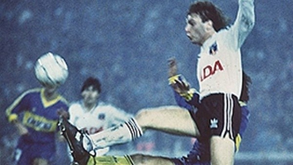 Barticciotto tuvo una destacada actuación en la llave de semifinal ante Boca Juniors, por la Copa Libertadores 1991.