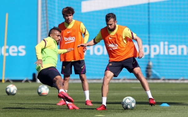 Vidal se pone a punto en Barcelona - Barcelona