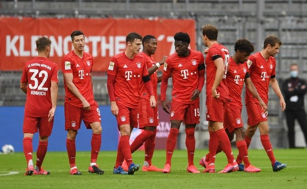 Festejo del Bayern Munich (Getty Images)