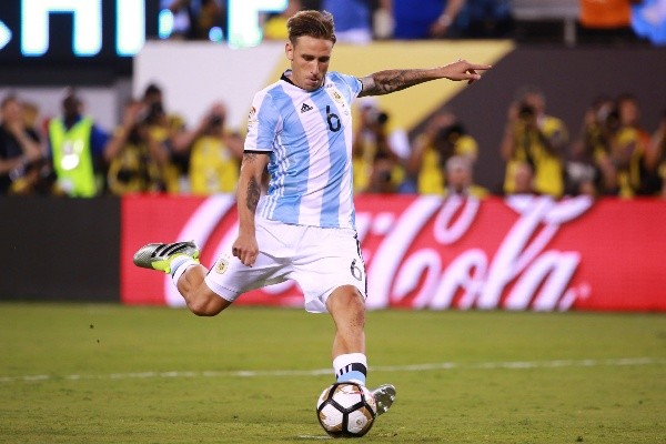 Lucas Biglia falló el penal en la Copa América Centenario de 2016