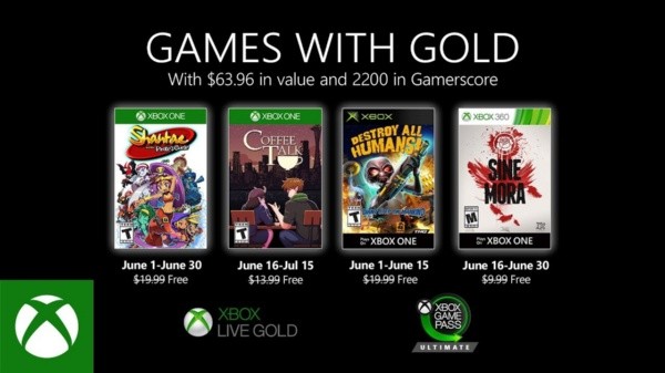 Juegos gratis de Xbox en junio