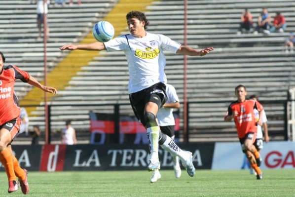 Bruno Romo en su debut en Colo Colo vs Puerto Montt