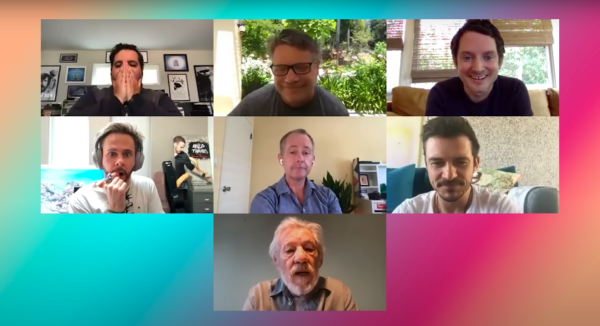 Los primeros invitados al episodio de “Reunited Apart” de “El Señor de los Anillos”.