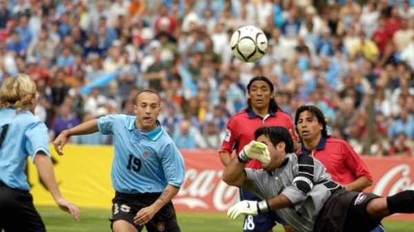 El famoso partido entre Uruguay y Chile de 2003 (Archivo)