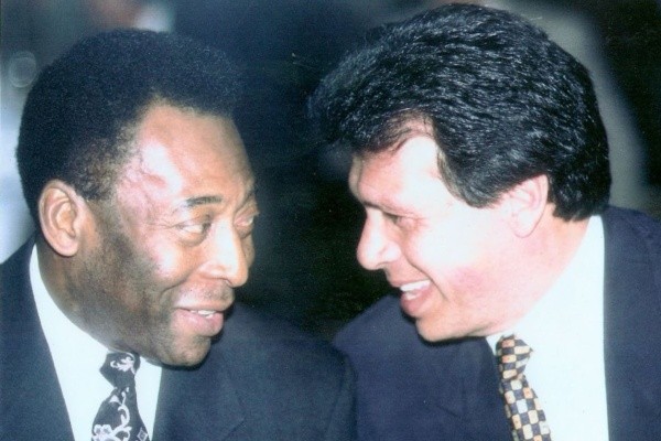 Luego de ser rivales en la cancha, Pelé y Elías Figueroa formaron una gran amistad que perdura hasta el día de hoy. Foto: archivo