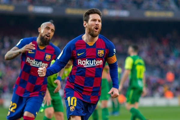 Messi y Vidal hacen una gran dupla en Barcelona - Getty