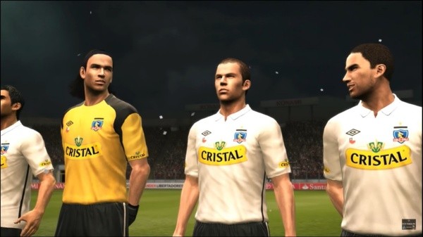 Colo Colo en el PES 2011 con el modo Copa Libertadores.