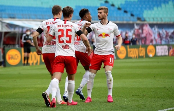 El Leipzig viene de igualar 22 con el Hertha Berlín. Aunque en su momento estuvieron peleando por el campeonato, hoy clasificar a Champions League es su única alternativa. (Foto: Getty)