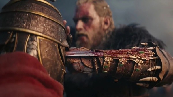 La daga de Eivor no está oculta