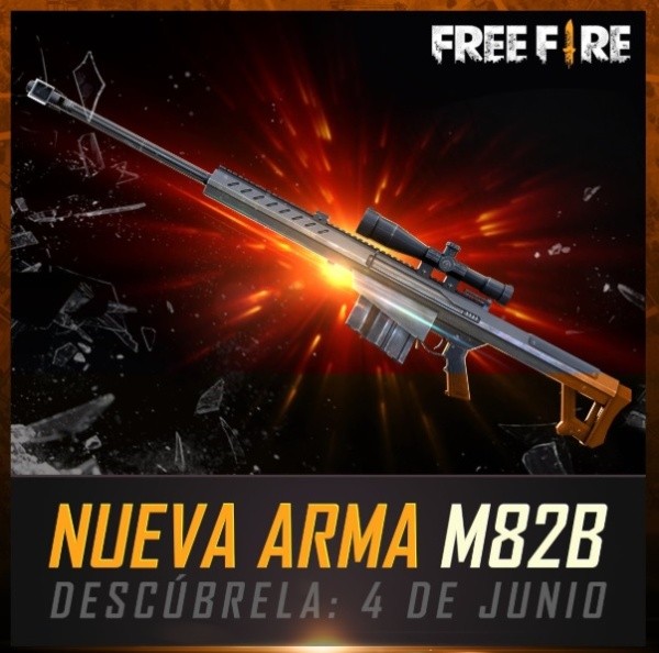 La M82B el nuevo potente Rifle de Francotirador que llega con esta actualización.