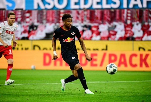 Nkunku puso en ventaja a RB Leipzig - Getty