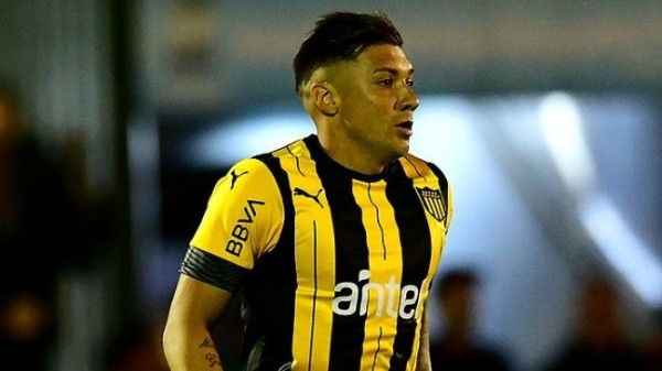 Christián Bravo llegó a principios de 2020 a Peñarol de Uruguay