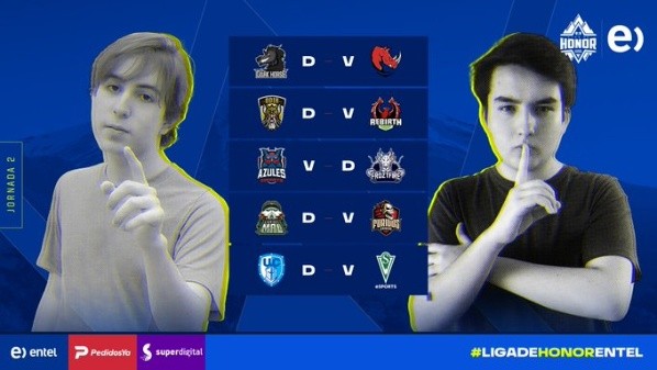 Resultados Liga de Honor Entel