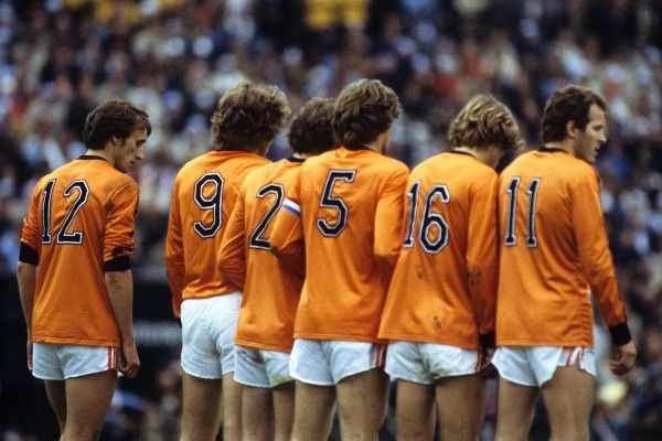 Tremenda postal de Holanda en el Mundial de 1978 (Getty Images)