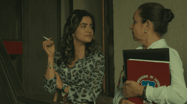 Paulina Gaitán como María Inés Facuse en “El Presidente”.