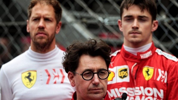El director de Ferrari, Mattia Binotto, aseguró que espera que Vettel termine de buena manera su último período junto a la escudería tifosi