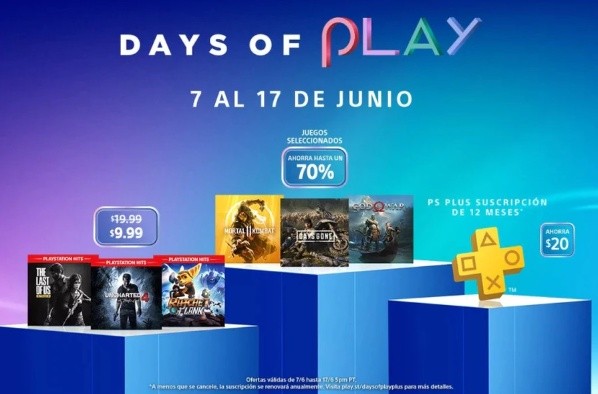 Sony está celebrando Days of Play con ofertas imperdibles para la PlayStation 4.