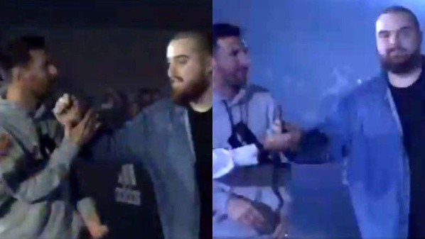 Ibai no saluda correctamente a Messi