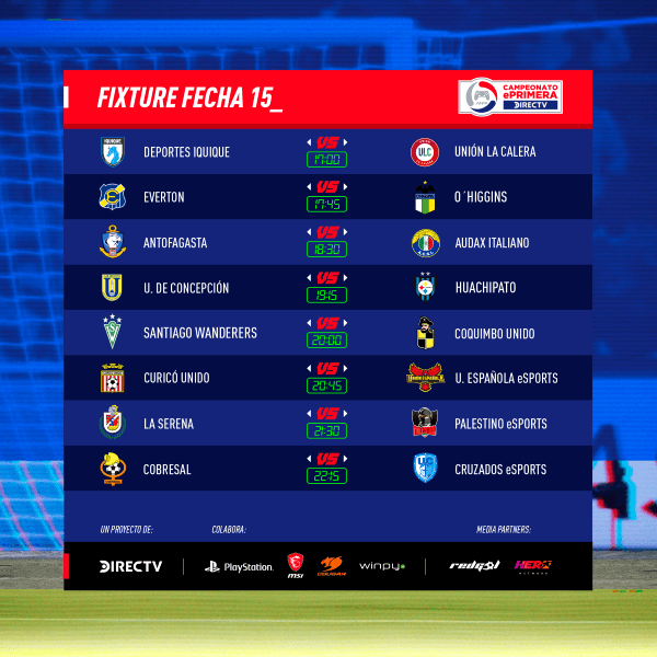 Fecha 15 del ePrimera de FIFA 20