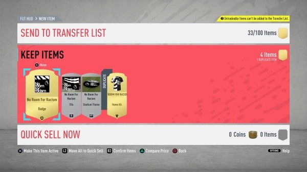 Nueva camiseta para los usuarios de Ultimate Team.