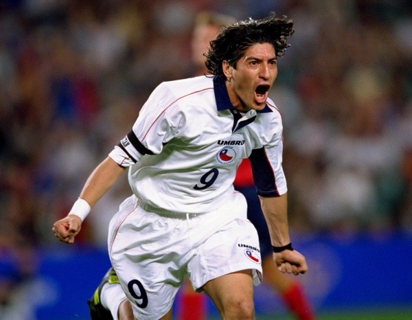 Iván Zamorano en los Juegos Olímpicos de Sidney 2000 (Getty Images)