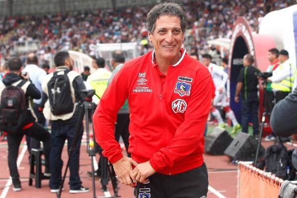 Mario Salas fue el último técnico de Colo Colo, quien por malos resultados fue desvinculado del club. (FOTO: Agencia Uno)