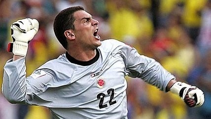 Mondragón, histórico arquero de Colombia.