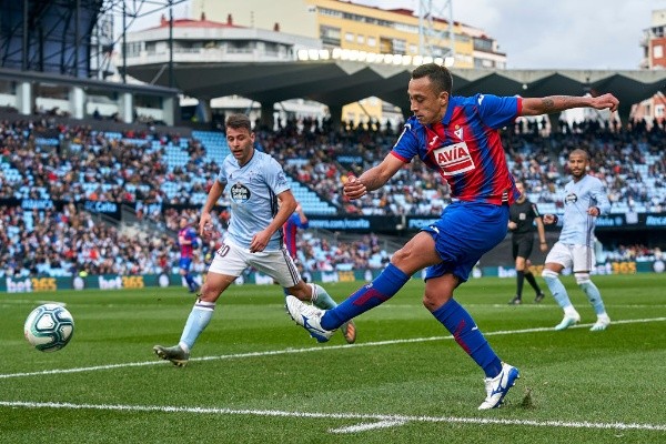 Fabián Orellana fue señalado como uno de los jugadores más importantes en el ataque del Eibar. Foto: Getty Images