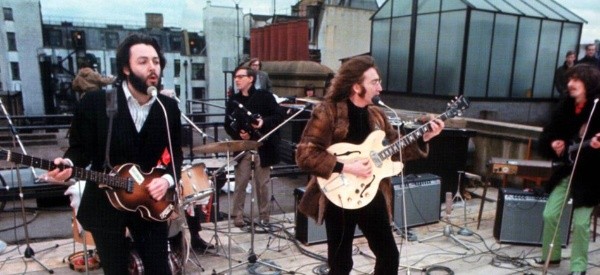 El icónico concierto en la azotea de The Beatles.