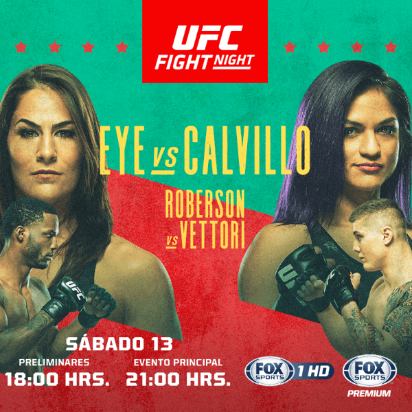 UFC Fight Night tendrá una cartelera de ensueño y que le dará vida a otra jornada impactante con los mejores combates de las Artes Marciales Mixtas. (Foto: Fox Sports)