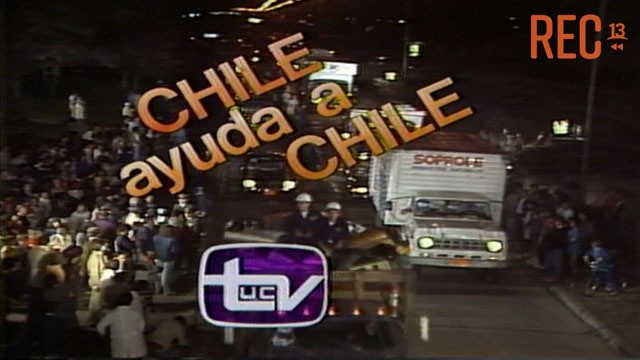 El primer “Chile ayuda a Chile” se realizó en 1985, y fue en ayuda de las familias danmificadas por el terremoto del 3 de marzo de 1985 en Melipilla y San Antonio. En esa oportunidad, el evento fue impulsado por Mario Kreutzberger y Canal 13, y su cierre fue en el Camino a Melipilla con una caravana de camiones.