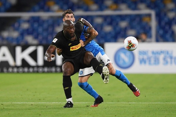 Romelu Lukaku no pudo marcar para Inter de Milán - Getty