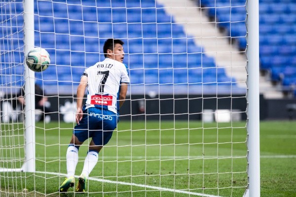 El chino Wu Lei marcó un gol clave para Espanyol - Getty