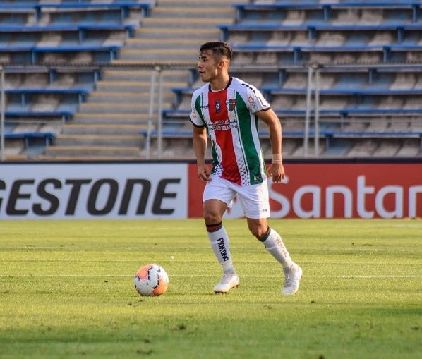 Nicolás Díaz en Palestino por Copa Libertadores