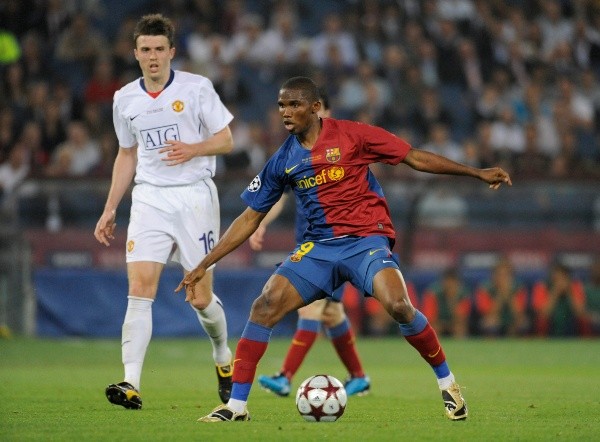 Samuel Eto’o en la final de Champions League