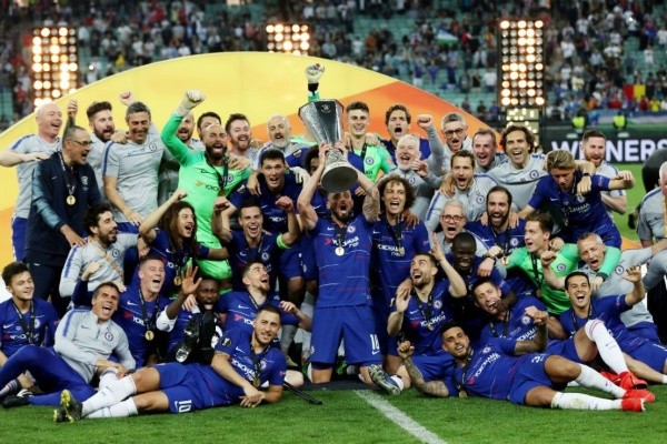Chelsea es vigente campeón de la Europa League.
