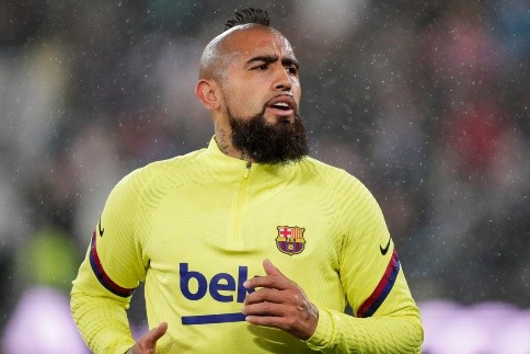 El futuro de Vidal es incierto. Sin embargo, todo parece indicar, que seguirá una temporada más vistiendo la camiseta de Barcelona. (FOTO: Getty Images)