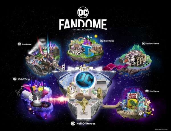 Así será el evento DC FanDome organizado por DC Comics y Warner Bros.