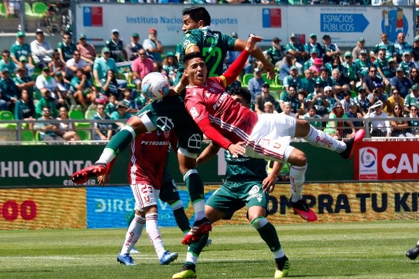 Miño enfrentando a Universidad de Chile en Valparaíso (Agencia Uno)