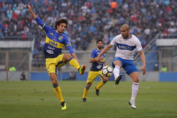 Lucas Domínguez en uno de sus últimos clubes antes del retiro