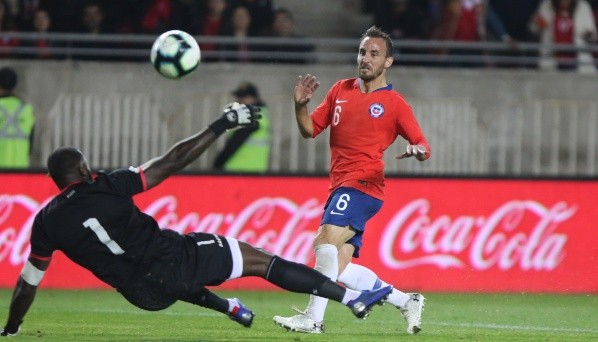 José Pedro Fuenzalida es uno de los que integró la Generación Dorada en su momento más alto, donde consiguió dos Copa América en 2015 y 2016. Foto: Agencia Uno