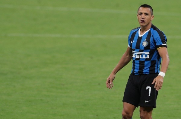 Alexis volvió en un buen nivel, pero aún no logran ganarse una camiseta de titular en el Inter de Conte. (FOTO: Getty Images)