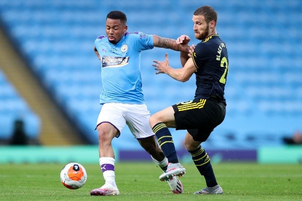Manchester City venció por 3-0 a Arsenal en el reinicio de la Premier League. (FOTO: Getty Images)