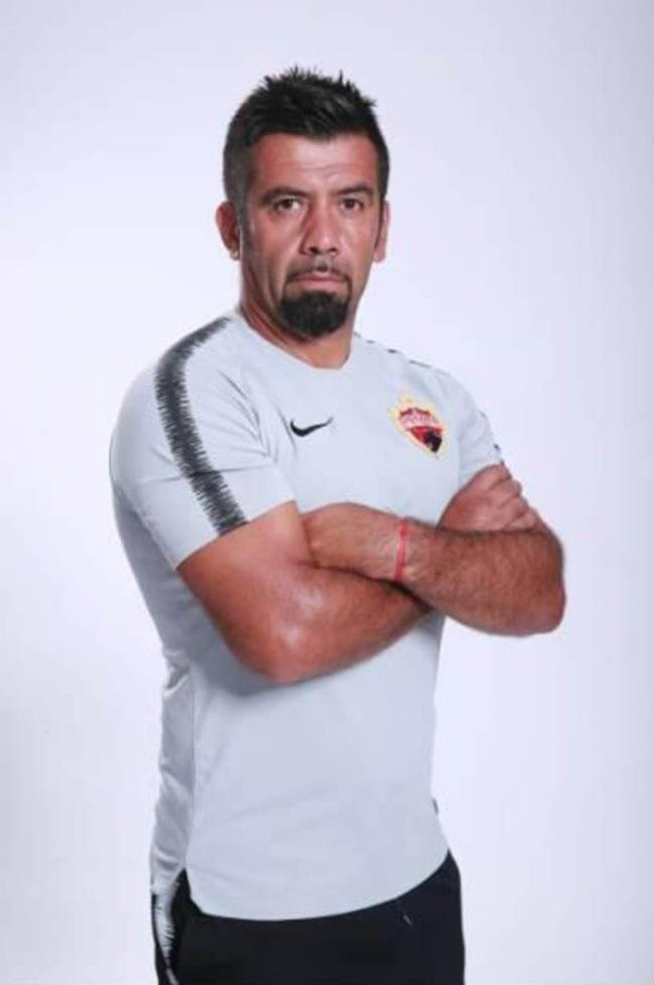 Jorge Vargas en elShenzhen FC.