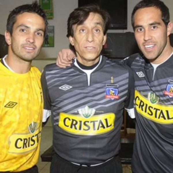 Felipe Núñez, Cóndor Rojas y Claudio Bravo.