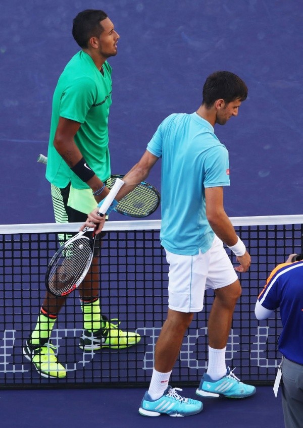 Nick Kyrgios ironizó con el positivo de Novak Djokovic tras el Adria Tour. Foto: Getty Images